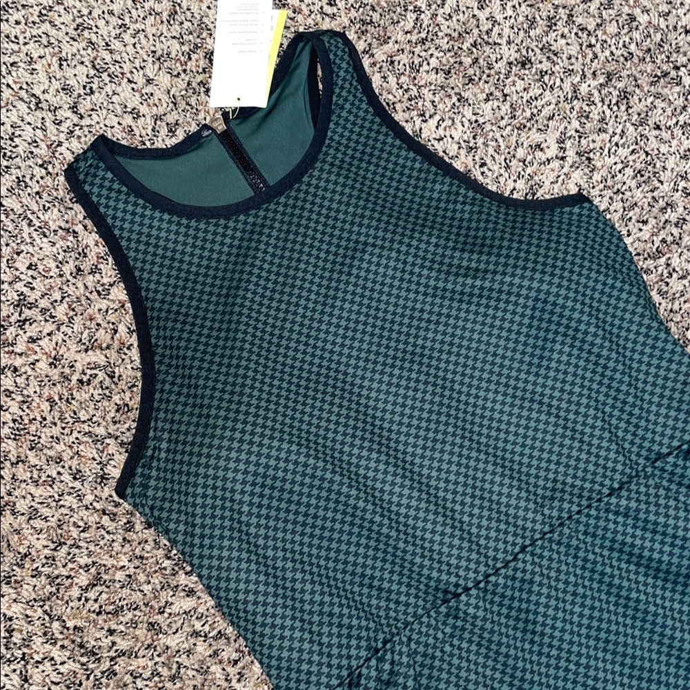All In Motion Women's Knit Racerback Active Dress Sleeveless Houndstooth | NWT - Picture 4 of 9